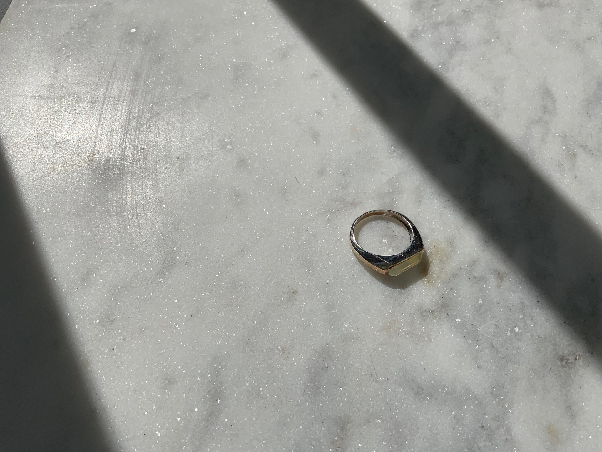 Stone Signet Ring